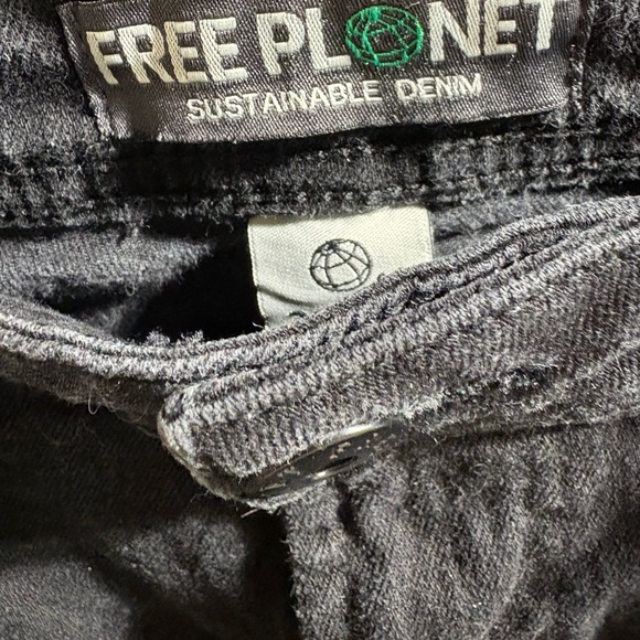 Men’s FREE PLANET Black Jeans 34 x 32 - Picture 4 of 10